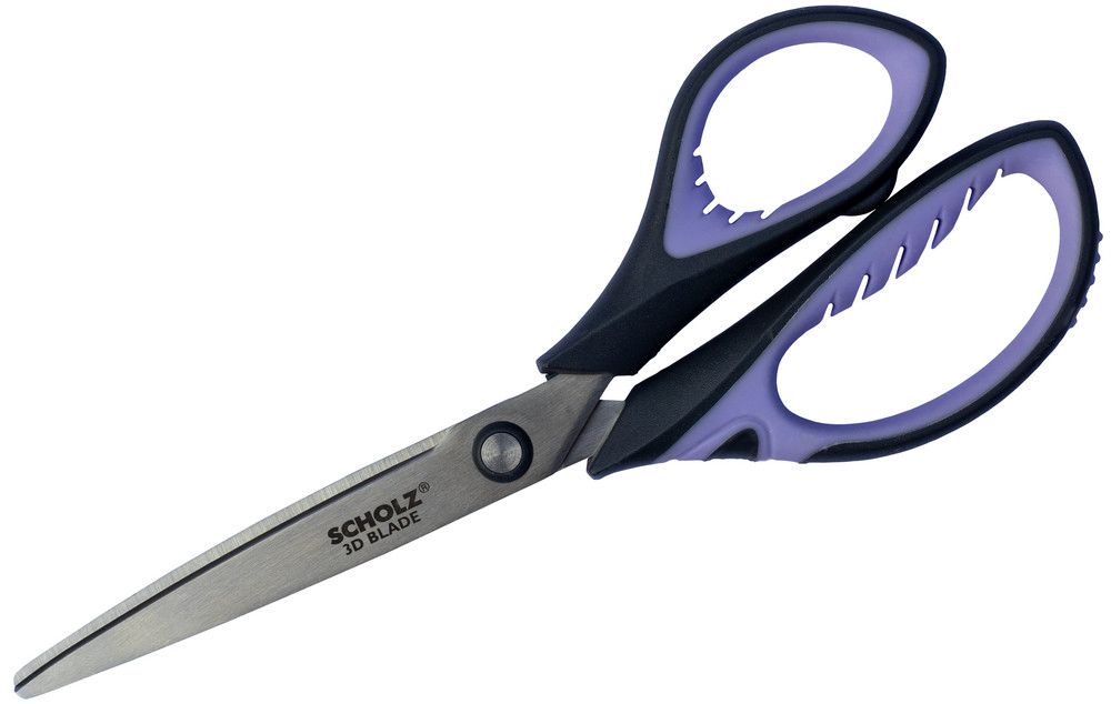 Ножиці 21см SCHOLZ 3D BLADE прогумовані ручки 4206SCH